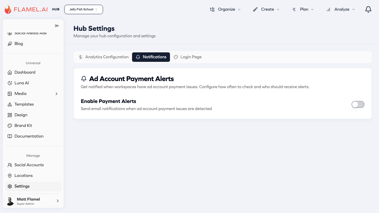 Hub Notifications