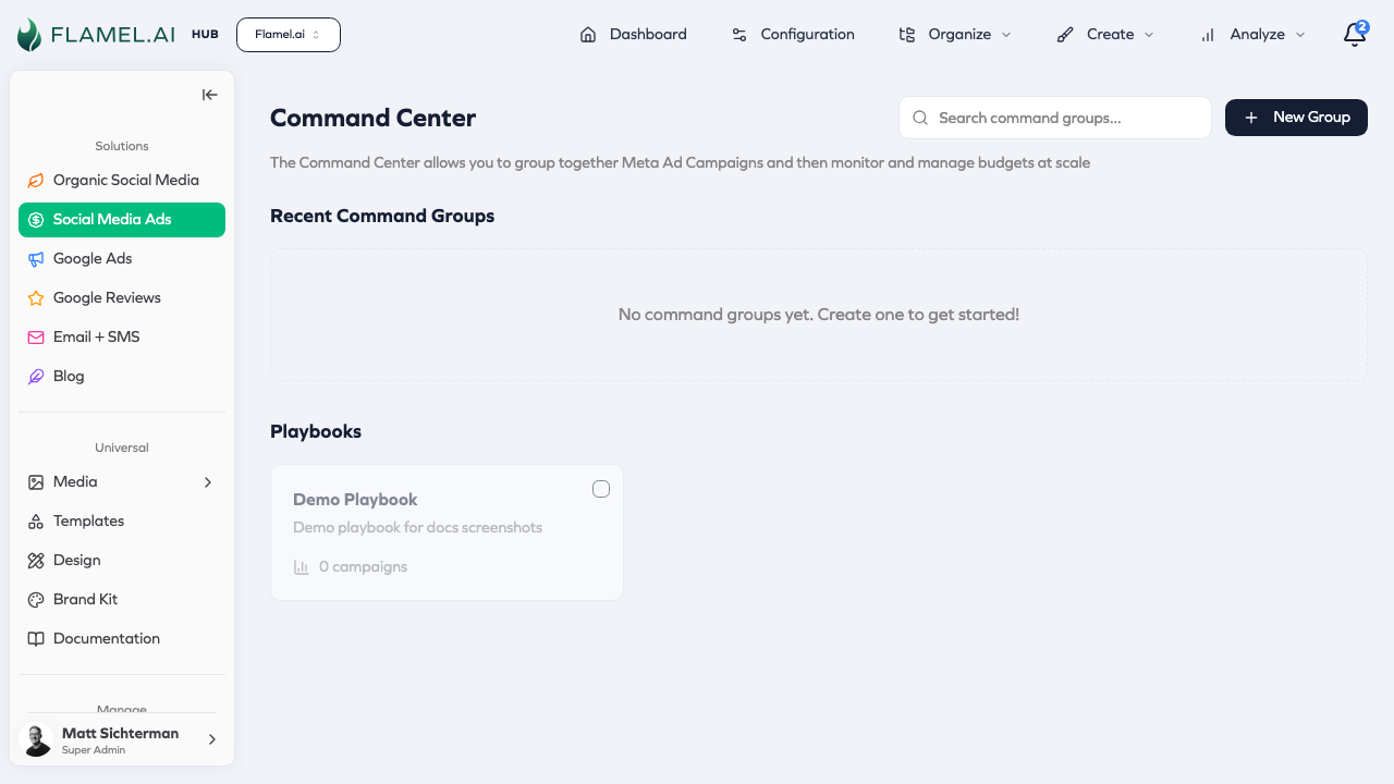 Command Center Integration