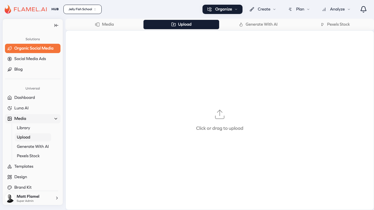 Upload Media
